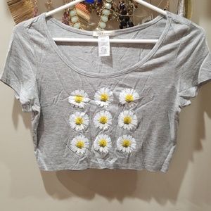 Daisy crop top